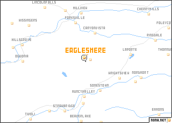 map of Eagles Mere
