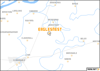 map of Eagles Nest