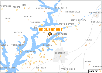 map of Eagles Rest