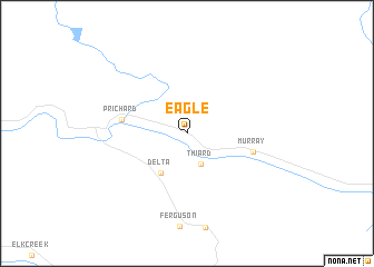 map of Eagle