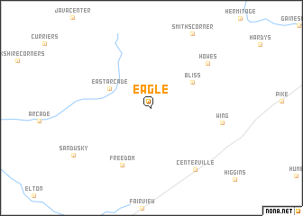 map of Eagle