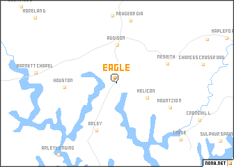 map of Eagle