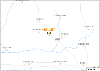 map of Ealum