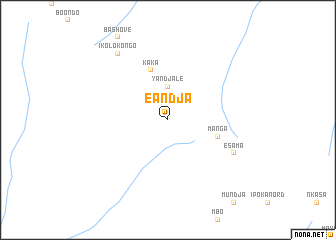 map of Eandja