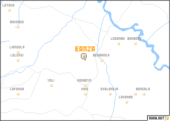 map of Eanza