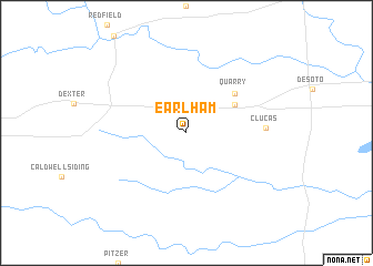map of Earlham