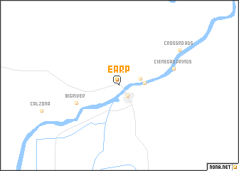 map of Earp