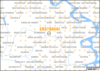 map of East Bākāi
