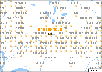 map of East Bhākuri