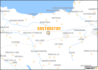 map of East Boston