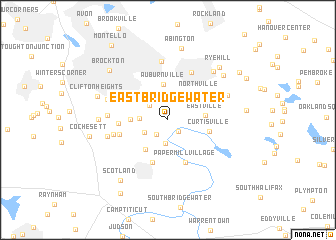 map of East Bridgewater