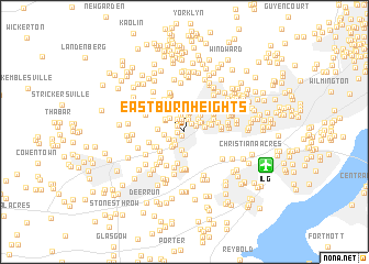 map of Eastburn Heights