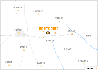 map of East Crisp