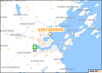 map of East Deering