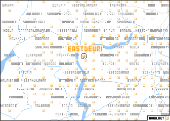 map of East Deuri