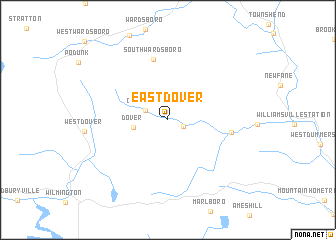 map of East Dover