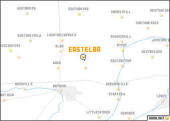 map of East Elba