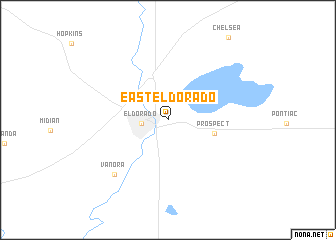 map of East El Dorado