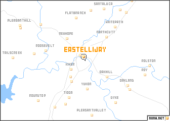 map of East Ellijay