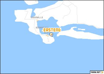 map of East End