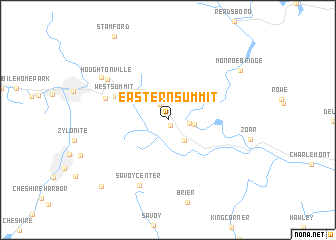 map of Eastern Summit