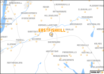 map of East Fishkill