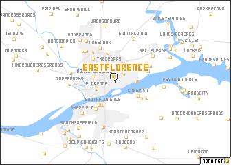 map of East Florence