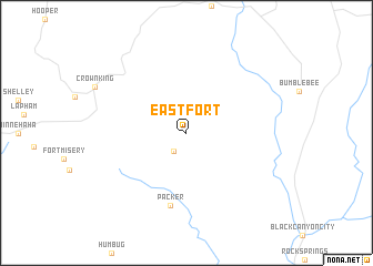 map of East Fort