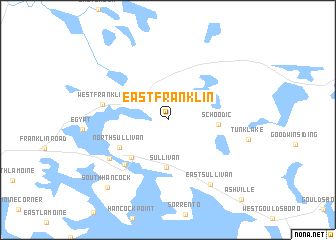 map of East Franklin