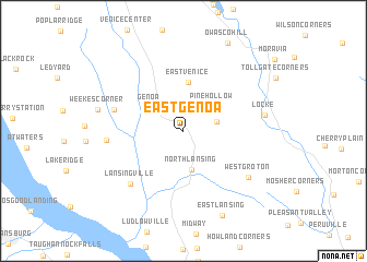 map of East Genoa