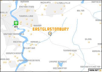 map of East Glastonbury