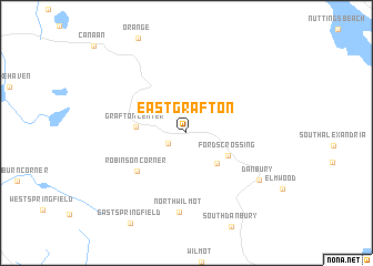 map of East Grafton