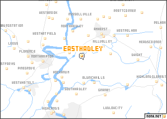 map of East Hadley