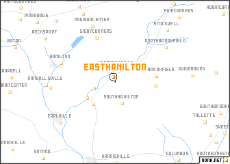 map of East Hamilton