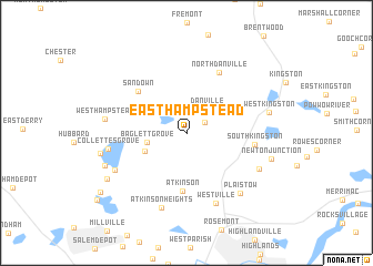 map of East Hampstead