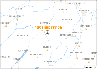 map of East Hartford