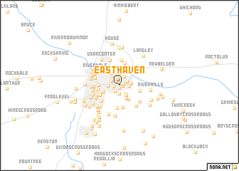 map of Easthaven