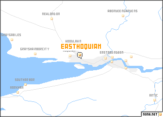 map of East Hoquiam