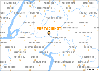 map of East Jainkāti