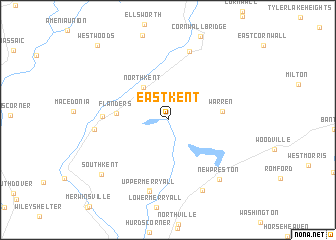 map of East Kent