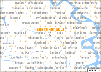 map of East Khānduli