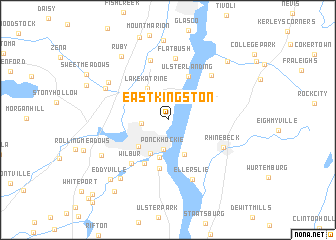 map of East Kingston