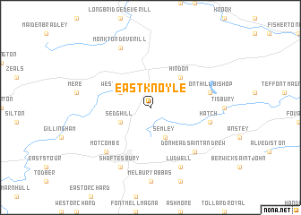 map of East Knoyle