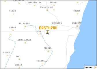 map of East Krok