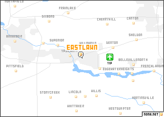 map of Eastlawn