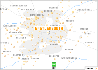 map of Eastlea South