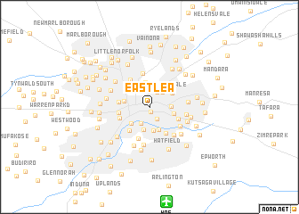 map of Eastlea