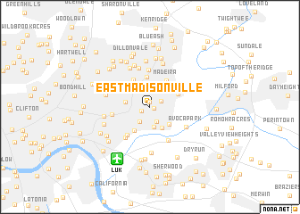 map of East Madisonville