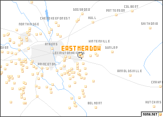 map of Eastmeadow