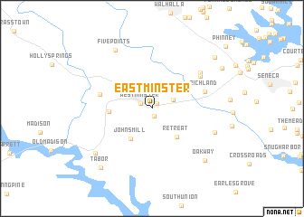 map of Eastminster